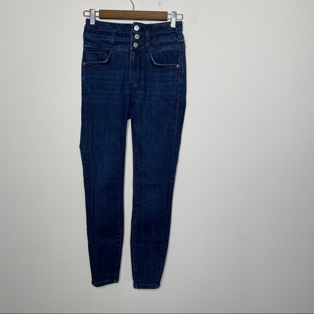Anthropologie Pilcro High Waisted Skinny Jeans 26